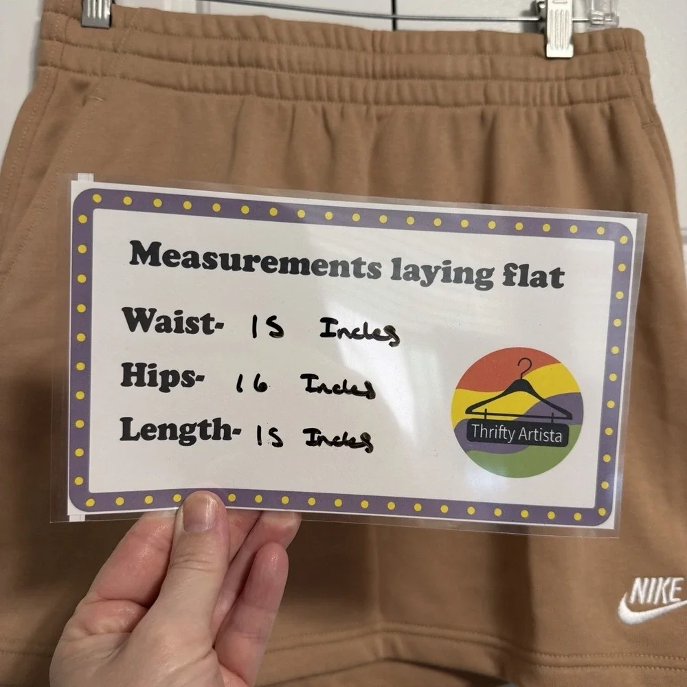 Nike measurements waist